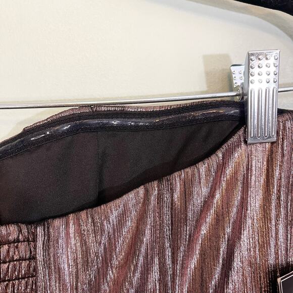 Retrofete Women's Metallic Pink Tube Jaden Strapless Party Dress Gown Small NWT - Picture 5 of 12